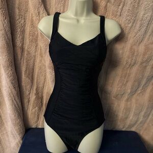 Cupshe Black One Piece Swimsuit